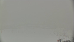 Horní část sjezdovky skiareálu Hlubočky