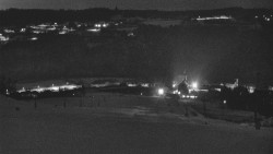 Horní část sjezdovky skiareálu Hlubočky