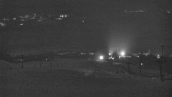 Horní část sjezdovky skiareálu Hlubočky