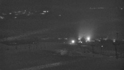 Horní část sjezdovky skiareálu Hlubočky