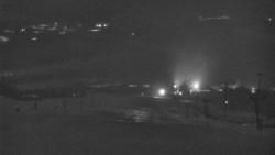 Horní část sjezdovky skiareálu Hlubočky