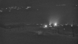 Horní část sjezdovky skiareálu Hlubočky