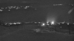 Horní část sjezdovky skiareálu Hlubočky