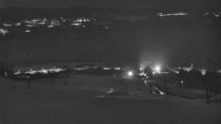 Horní část sjezdovky skiareálu Hlubočky