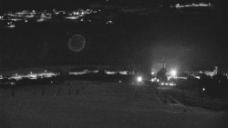 Horní část sjezdovky skiareálu Hlubočky