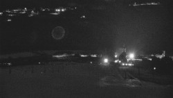 Horní část sjezdovky skiareálu Hlubočky