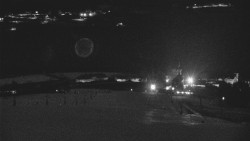 Horní část sjezdovky skiareálu Hlubočky