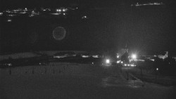 Horní část sjezdovky skiareálu Hlubočky