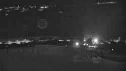 Horní část sjezdovky skiareálu Hlubočky