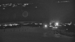 Horní část sjezdovky skiareálu Hlubočky