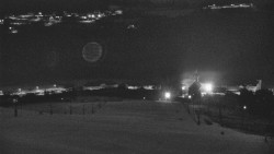 Horní část sjezdovky skiareálu Hlubočky