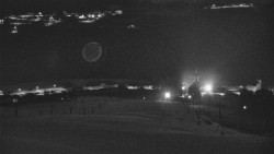 Horní část sjezdovky skiareálu Hlubočky