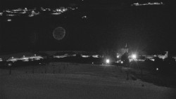 Horní část sjezdovky skiareálu Hlubočky