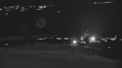 Horní část sjezdovky skiareálu Hlubočky