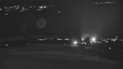 Horní část sjezdovky skiareálu Hlubočky