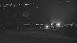 Horní část sjezdovky skiareálu Hlubočky