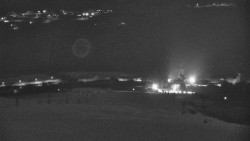 Horní část sjezdovky skiareálu Hlubočky