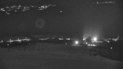 Horní část sjezdovky skiareálu Hlubočky