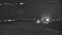 Horní část sjezdovky skiareálu Hlubočky