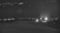 Horní část sjezdovky skiareálu Hlubočky