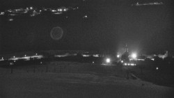 Horní část sjezdovky skiareálu Hlubočky