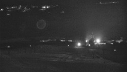 Horní část sjezdovky skiareálu Hlubočky