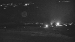 Horní část sjezdovky skiareálu Hlubočky