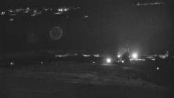 Horní část sjezdovky skiareálu Hlubočky