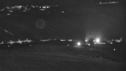 Horní část sjezdovky skiareálu Hlubočky