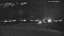 Horní část sjezdovky skiareálu Hlubočky