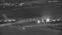 Horní část sjezdovky skiareálu Hlubočky