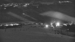 Horní část sjezdovky skiareálu Hlubočky