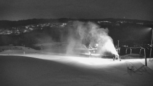 Skiareál Hlubočky - Horní část sjezdovky skiareálu Hlubočky - 1.2.2026 v 01:00 Skiareál Hlubočky - Horní část sjezdovky skiareálu Hlubočky - 1.2.2026 v 01:00