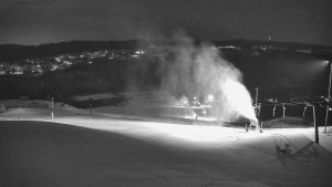 Skiareál Hlubočky - Horní část sjezdovky skiareálu Hlubočky - 1.2.2026 v 02:05 Skiareál Hlubočky - Horní část sjezdovky skiareálu Hlubočky - 1.2.2026 v 02:05