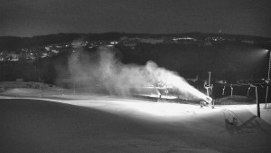 Skiareál Hlubočky - Horní část sjezdovky skiareálu Hlubočky - 1.2.2026 v 02:20 Skiareál Hlubočky - Horní část sjezdovky skiareálu Hlubočky - 1.2.2026 v 02:20