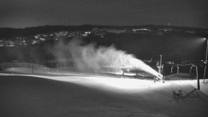 Skiareál Hlubočky - Horní část sjezdovky skiareálu Hlubočky - 1.2.2026 v 02:35 Skiareál Hlubočky - Horní část sjezdovky skiareálu Hlubočky - 1.2.2026 v 02:35