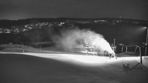 Skiareál Hlubočky - Horní část sjezdovky skiareálu Hlubočky - 1.2.2026 v 02:45 Skiareál Hlubočky - Horní část sjezdovky skiareálu Hlubočky - 1.2.2026 v 02:45