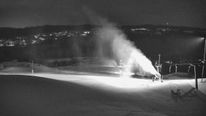 Skiareál Hlubočky - Horní část sjezdovky skiareálu Hlubočky - 1.2.2026 v 03:00 Skiareál Hlubočky - Horní část sjezdovky skiareálu Hlubočky - 1.2.2026 v 03:00