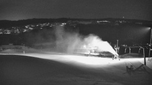 Skiareál Hlubočky - Horní část sjezdovky skiareálu Hlubočky - 1.2.2026 v 03:40 Skiareál Hlubočky - Horní část sjezdovky skiareálu Hlubočky - 1.2.2026 v 03:40