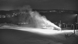 Skiareál Hlubočky - Horní část sjezdovky skiareálu Hlubočky - 1.2.2026 v 04:05 Skiareál Hlubočky - Horní část sjezdovky skiareálu Hlubočky - 1.2.2026 v 04:05