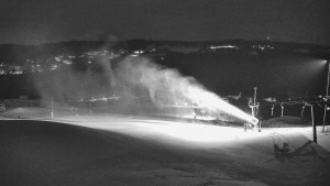 Skiareál Hlubočky - Horní část sjezdovky skiareálu Hlubočky - 1.2.2026 v 05:00 Skiareál Hlubočky - Horní část sjezdovky skiareálu Hlubočky - 1.2.2026 v 05:00