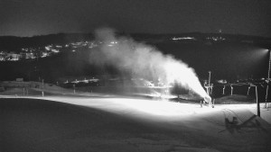 Skiareál Hlubočky - Horní část sjezdovky skiareálu Hlubočky - 1.2.2026 v 05:40 Skiareál Hlubočky - Horní část sjezdovky skiareálu Hlubočky - 1.2.2026 v 05:40