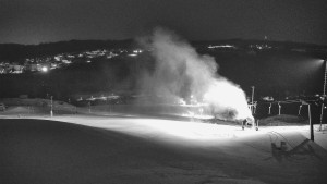 Skiareál Hlubočky - Horní část sjezdovky skiareálu Hlubočky - 1.2.2026 v 06:20 Skiareál Hlubočky - Horní část sjezdovky skiareálu Hlubočky - 1.2.2026 v 06:20