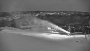 Skiareál Hlubočky - Horní část sjezdovky skiareálu Hlubočky - 1.2.2026 v 06:40 Skiareál Hlubočky - Horní část sjezdovky skiareálu Hlubočky - 1.2.2026 v 06:40