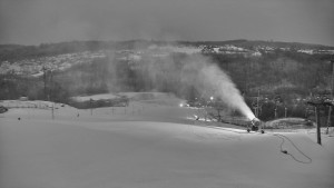Skiareál Hlubočky - Horní část sjezdovky skiareálu Hlubočky - 1.2.2026 v 06:50 Skiareál Hlubočky - Horní část sjezdovky skiareálu Hlubočky - 1.2.2026 v 06:50