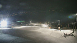 Horní část sjezdovky skiareálu Hlubočky