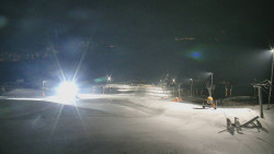 Horní část sjezdovky skiareálu Hlubočky