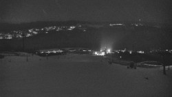 Horní část sjezdovky skiareálu Hlubočky