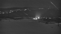 Horní část sjezdovky skiareálu Hlubočky