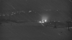 Horní část sjezdovky skiareálu Hlubočky